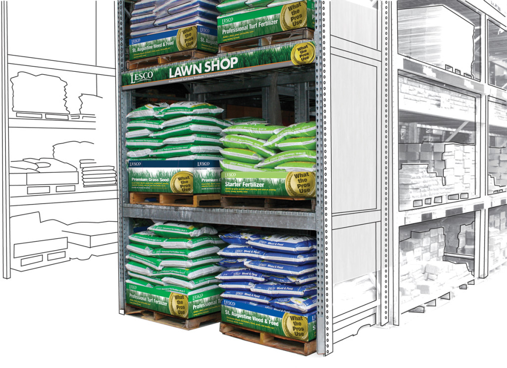 Lesco Lawn Shop Mockup