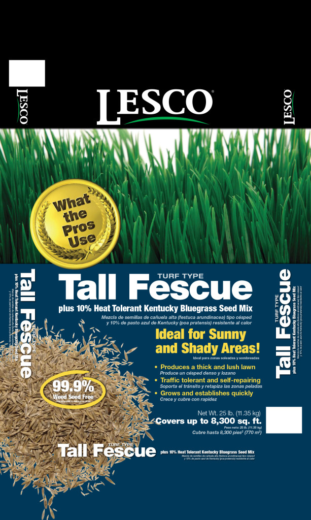 Lesco Tall Fescue Bag Front