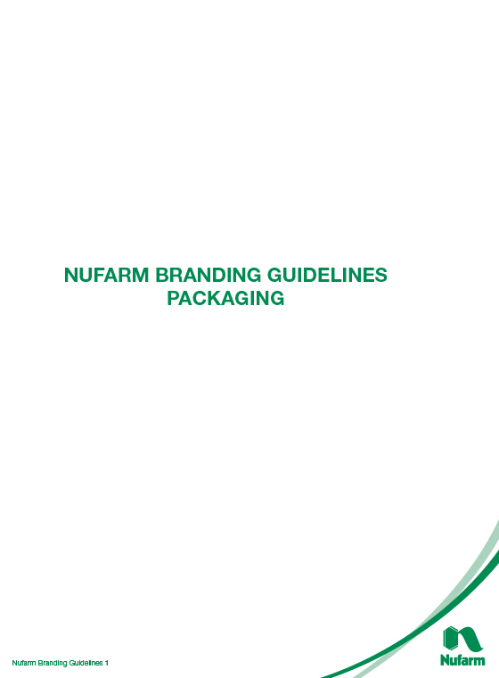 Nufarm Label Guidelines Cover