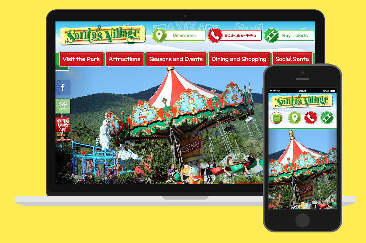 Santa's Village Website